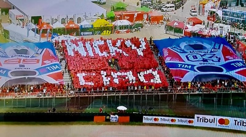 Ducati fans message to Nicky Hayden