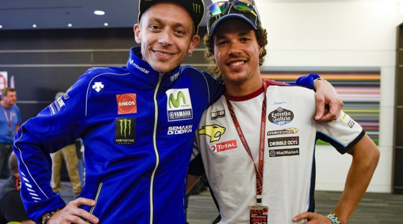 Valentino Rossi and Franco Morbidelli Together in MotoGP 2018