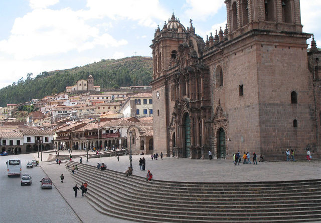 Η κεντρική πλατεία στο Cuzco
