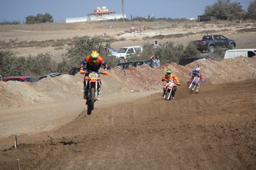 1st Race CY Motocross Championship action