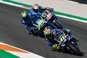 MotoGP Valencia - Race Valentino Rossi VS Andrea Iannone VS Jack Miller