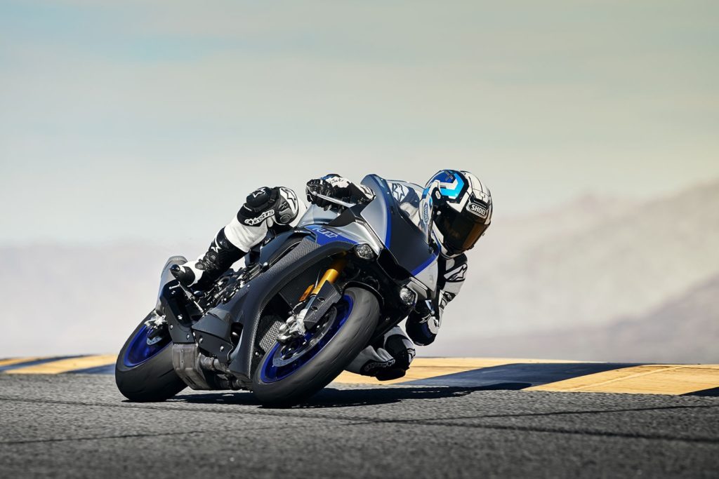 Yamaha R1M 2018 On track