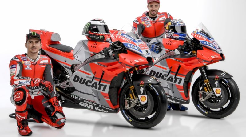 Ducati MotoGP 2018 Andrea Dovizioso and Jorge Lorenzo