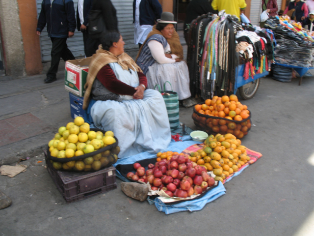 Bolivia - La Paz street